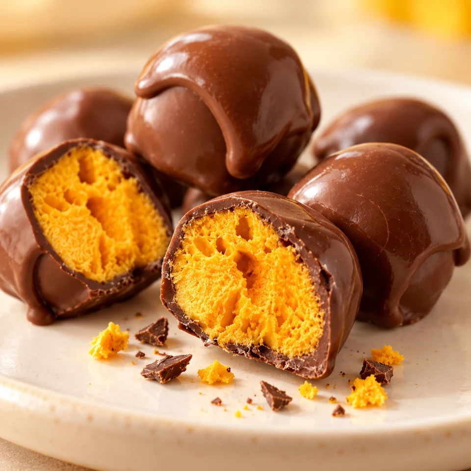Freeze-Dried Mango Dipped in Belgian Milk Chocolate