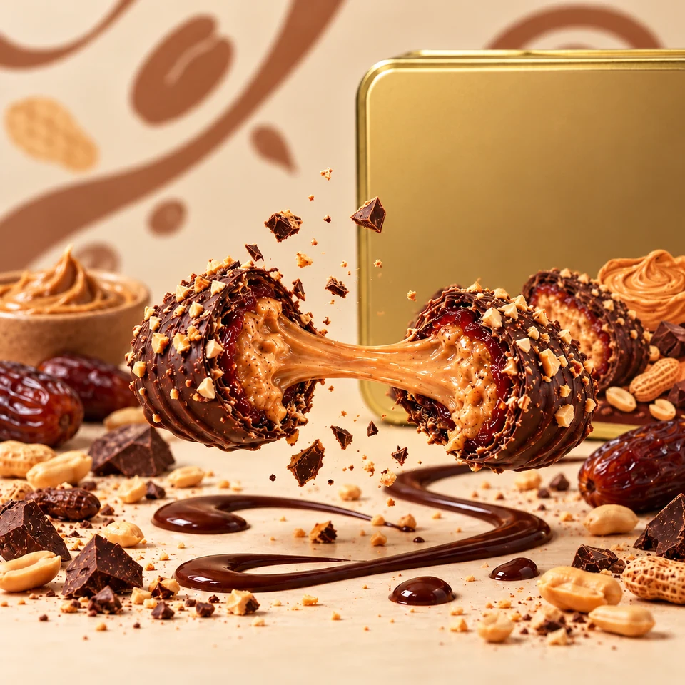 Peanut Butter Choco Dates