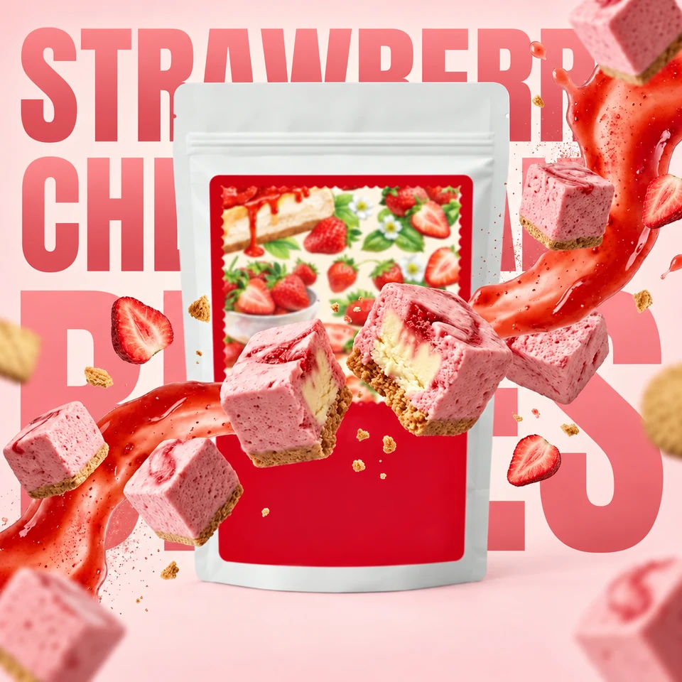 Strawberry Cheesecake Bites